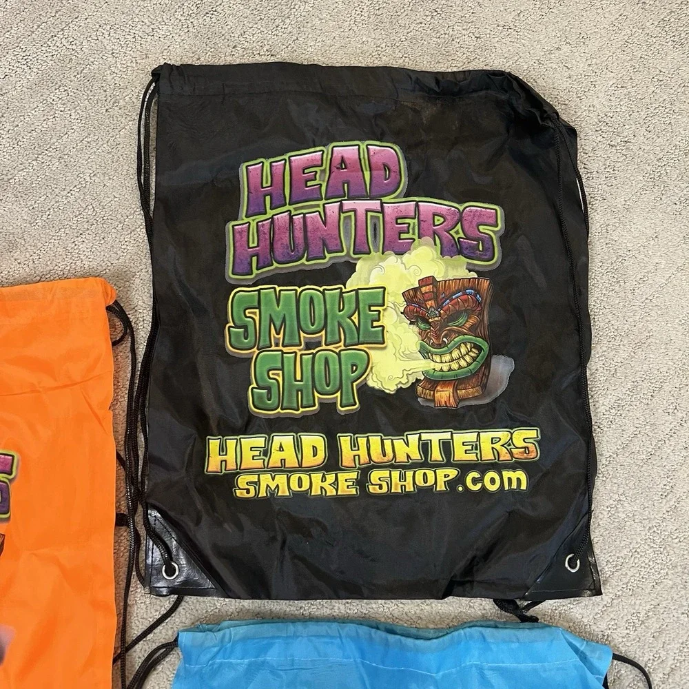 Head Hunters Drawstring Back‎ Pack Bag 13